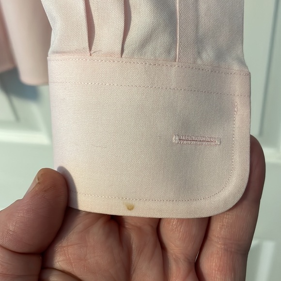 L.L. Bean Size: XL Classic Fit Dress Shirt Button Down Cotton Color: Pink - Picture 5 of 5